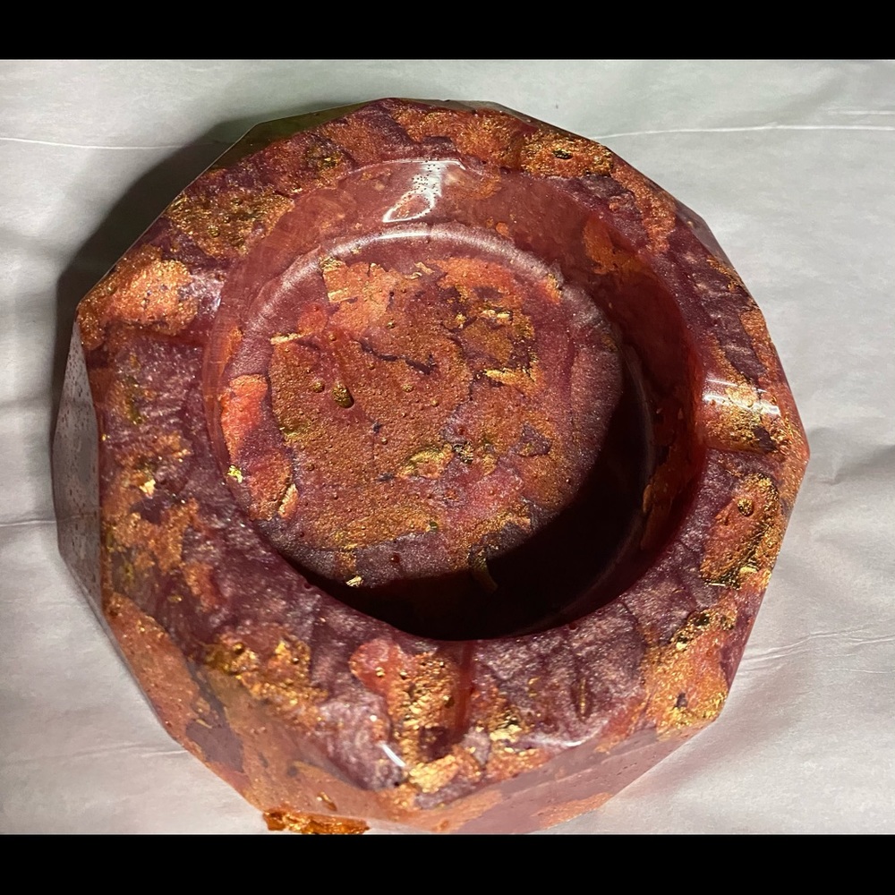 Rose Gold Ash Tray